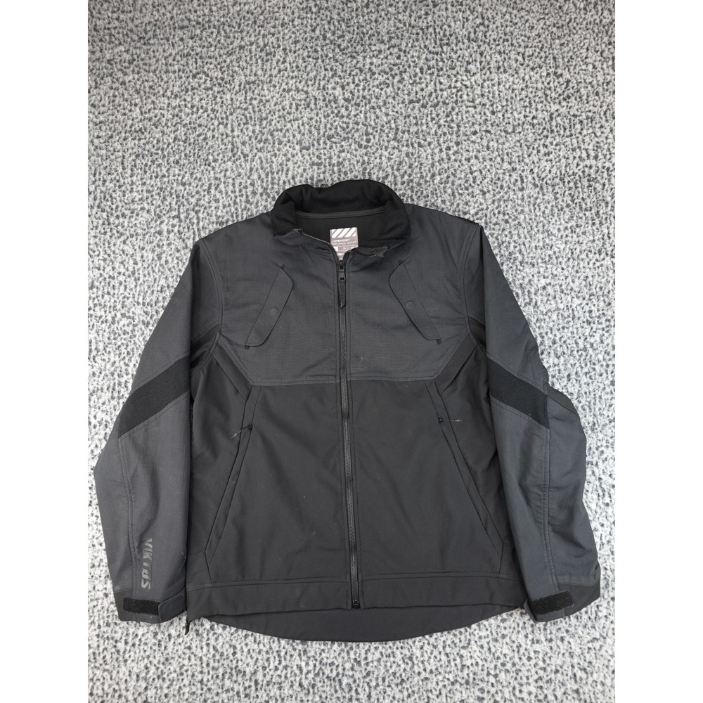 Viktos Combanova Softshell Jacket Mens XL Black Tactical Full Zip Coat